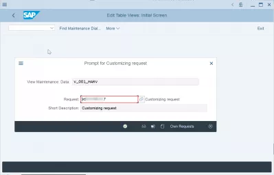 SAP Cómo resolver el error El código de la empresa no existe o no se ha mantenido completamente : S4 HANA: Ingrese la solicitud de personalización