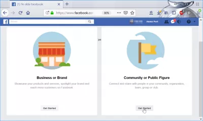 How to create a FaceBook business page : how to create a fan page on Facebook
