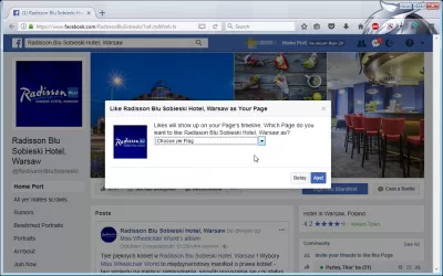 Facebook poput vaše stranice