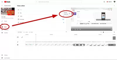 Kako zabrisati obraze v videoposnetku brezplačno z YouTubom? : 1. korak: Odprite urejevalnik studia YouTube in izberite Dodaj zamegljenost obraza