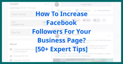 How To Increase Facebook Followers For Your Business Page? [50+ Expert Tips] : How To Increase Facebook Followers For Your Business Page? [50+ Expert Tips]