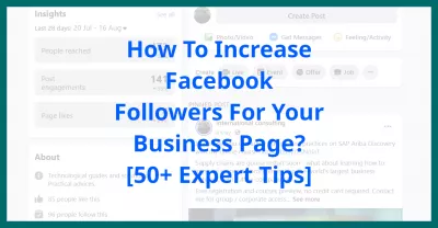 あなたのビジネスページのFacebookフォロワーを増やす方法は？ [50以上のエキスパートのヒント] : あなたのビジネスページのFacebookフォロワーを増やす方法は？ [50以上のエキスパートのヒント]