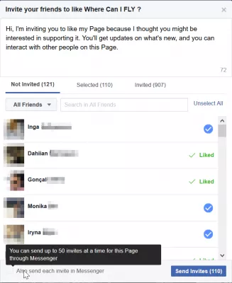 איך להזמין חברים שיעשו לייק לדף הפייסבוק שלך (או של מישהו אחר)? : פייסבוק להזמין את כל החברים כמו דף