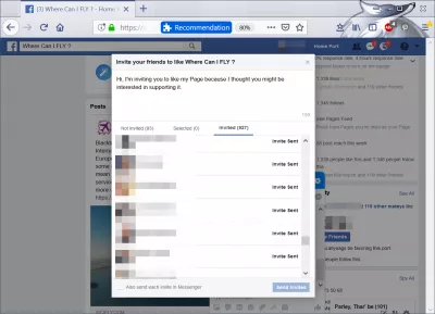 如何邀請朋友喜歡您（或其他人）的Facebook頁面？ : 沒有可能取消喜歡Facebook頁面的邀請