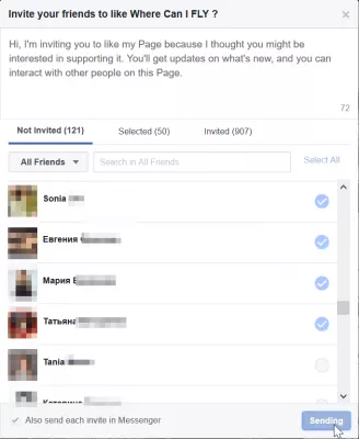 איך להזמין חברים שיעשו לייק לדף הפייסבוק שלך (או של מישהו אחר)? : כיצד להזמין את כל החברים ב- Facebook לאהוב דף