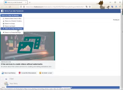 [Facebook. Page Error Solved] Profilen er ikke koblet til Delegate Page: Profilen skal alltid kobles til Delegate Page : Facebook. Del på en side du administrerer alternativet fra et popup-vindu med Facebook.-deling