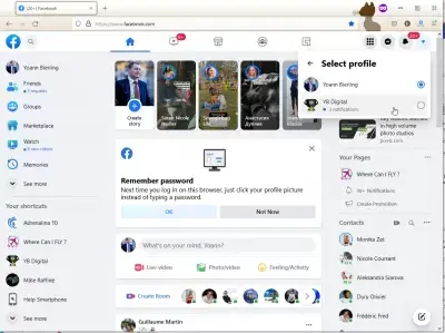 [Facebookpagina Fout opgelost] Profiel is niet gekoppeld aan gedelegeerde pagina: Profiel moet altijd worden gekoppeld aan gedelegeerde pagina : Switch Facebook-profieloptie om van persoonlijk naar zakelijk account te gaan