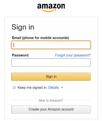 Amazon Associates OneLink - universele Amazon-partnerlink : Amazon-partnerprogramma-login