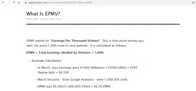 อัตรา CPM สูงสุดตามประเทศคืออะไร Ezoic กับ AdSense : การคำนวณ EPMV