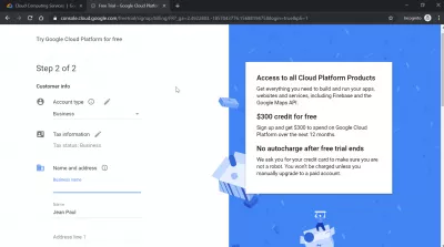 Hvordan oprettes en Google Cloud-konto? : Sidste verifikationstrin til oprettelse af konti med $ 300-kredit på GCP-tjenester og 5 GB lagerplads med ny konto