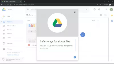 Bagaimana cara membuat akun Google Drive dan mendapatkan penyimpanan gratis Google Drive 15GB? : 15GB penyimpanan gratis google Drive dengan akun baru