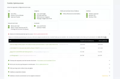 Ezoic LEAP.: Visão geral de uma nova ferramenta de velocidade do site de Ezoic : Recomendações de otimização do site em LEAP