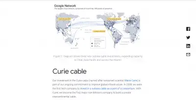 Переваги, пропоновані зараз Cloud Cloud Platform : Приватна глобальна мережа Google Cloud Platform