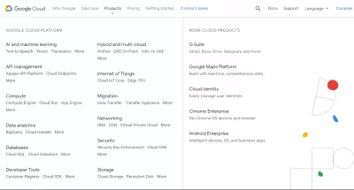 Google Cloudがクラウドコンピューティングシナリオを取得した理由 : Google Cloudサービスと製品