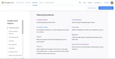 Google Cloud Platform: Basics & Pricing : Google Cloud products and services