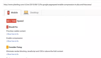 How to enable GZIP compression WordPress : Bad score on Google PageSpeed Insights due to activate compression