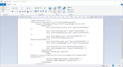 Notepad 외에 XML을 포맷하는 가장 좋은 도구는 무엇입니까? : WordPad에서 XML 파일 편집