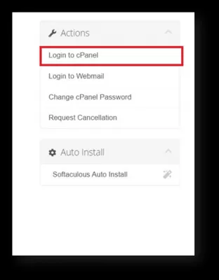 How To Install WordPress On A Hosting Account? : Log into your A2 Hosting dashboard. Then click on the "Login to cPanel" button in the Actions section