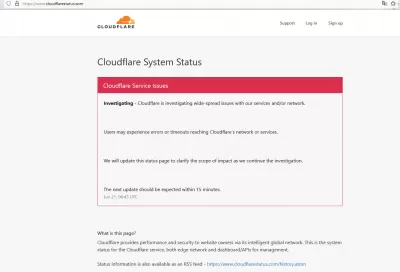 500 Wewnętrzny błąd serwera Nginx: Jak rozwiązać? : Cloudflare Service Down: Badają szeroko rozpowszechniony problem w swoich usługach i sieci