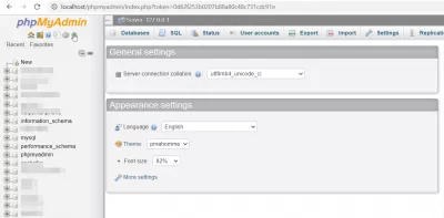 How To Delete A Database In PHPMyAdmin : Reloading databases list in PHPMyAdmin