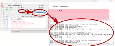 விண்டோஸ் புதுப்பித்தலுக்குப் பிறகு XAMPP இல் MySQL ஐத் தொடங்கும் பிழையை எவ்வாறு தீர்ப்பது: mutexes மற்றும் rw_locks விண்டோஸ் இன்டர்லாக் செய்யப்பட்ட செயல்பாடுகளைப் பயன்படுத்துங்கள் : MySQL பிழை பதிவை XAMPP இல் தொடங்க முடியாது மற்றும் பிழை செய்தியை வீசுகிறது