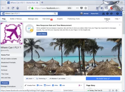 Turn on or off Facebook page reviews : Facebook business page settings