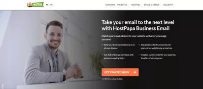 Milliseid väikeettevõtete veebimajutusteenuseid vajate? : HostPapa põhi- ja täiustatud e-posti hostimisteenused