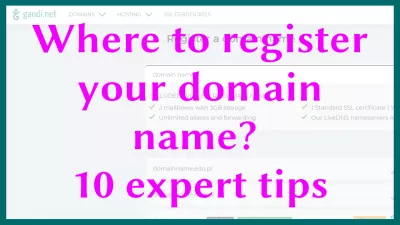 Où enregistrer votre nom de domaine? : Registering a new domain name at Google+