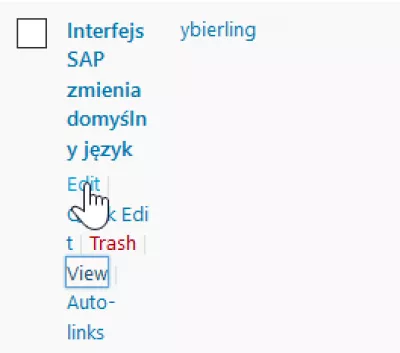 Відсутні посилання на WordPress Polylang : Редагувати публікацію, щоб пов'язати його з його перекладами