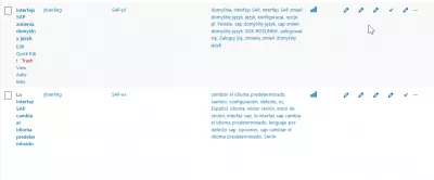 WordPress Polylang enlaces perdidos : Publicaciones traducidas vinculadas entre sí.