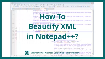 Hoe XML op te maken in Notepad ++