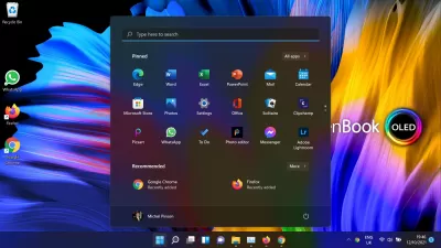 Windows 11 Review: Should You Upgrade? : Windows 11 start menu