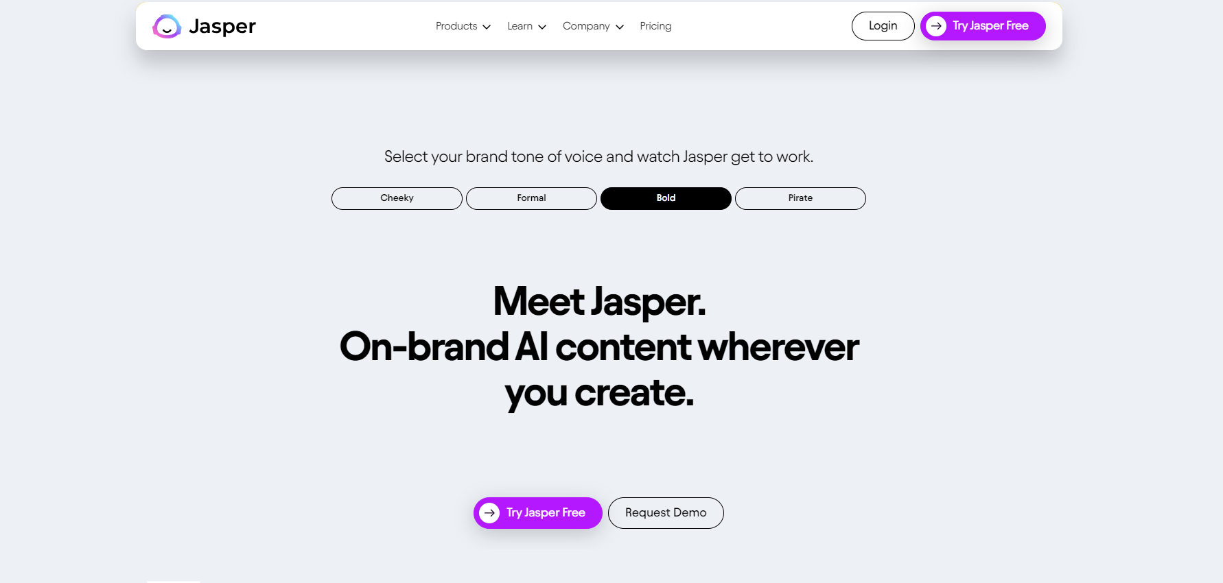 Top 5 AI Tools for Writing Well-Optimized Content for Website : Jasper - The User-Friendly Solution