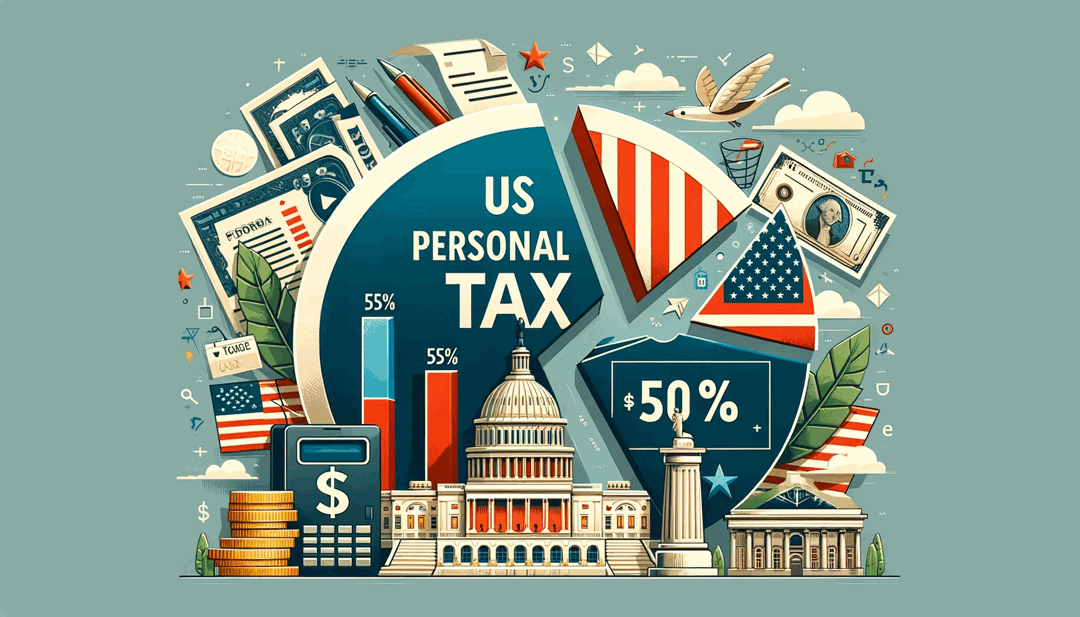 US personal income tax: Personal income tax in the structure of tax revenues to the US budget is more than 50%