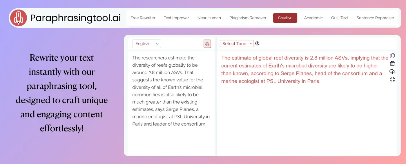 Paraphraseonline.io Review: Is it Worth for Writers? : Paraphrasingtool.ai – An Advanced Alternative to Paraphraseonline.io