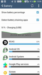 Android stop phone overheating : 9GAG app using abnormal battery