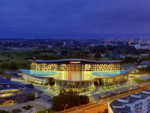 Best hotel to get free loyalty program reward nights in Minsk : Minsk Marriott Hotel