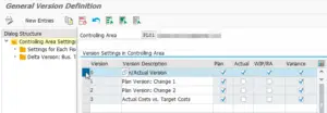 SAP How to solve Version is not defined for fiscal year : Version selection