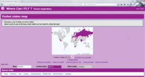 Generate a map of visited countries : Real time updated travel map, also customizable