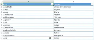 Excel filter wildcards and with wildcards - star and interrogation mark : Table containing wildcards * and ? characters