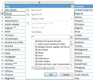 Excel filter wildcards and with wildcards - star and interrogation mark : Wildcards *** does not return string containing the characters