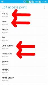 Lyca mobile active internet setup access point name : Enter name, APN, username and password