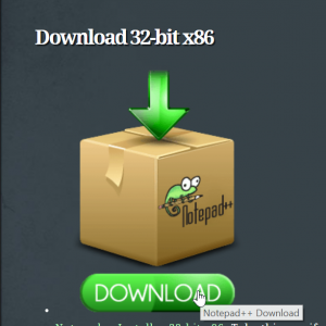 Notepad++ cannot load 32 bit plugin on Windows : Download Notepad++ 32 bit x86