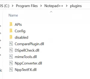 Notepad++ cannot load 32 bit plugin on Windows : 64 bit plugin folder in Program Files