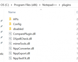 Notepad++ cannot load 32 bit plugin on Windows : 32 bit plugin folder in Program Files (x86)