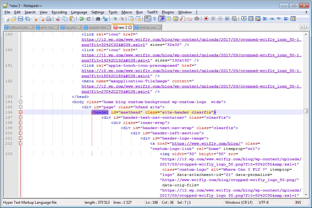 XML formatter Notepad++ XML plugin indent html : XML pretty print result in Notepad++