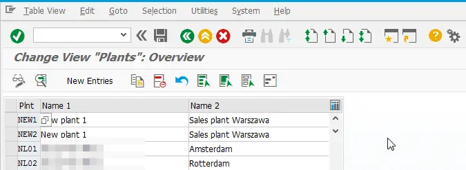 How to create plant in SAP S4 HANA