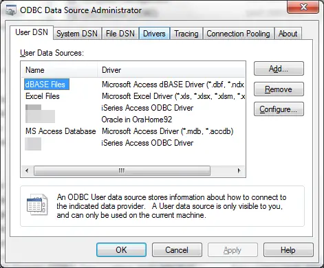 MS Access Oracle ODBC driver