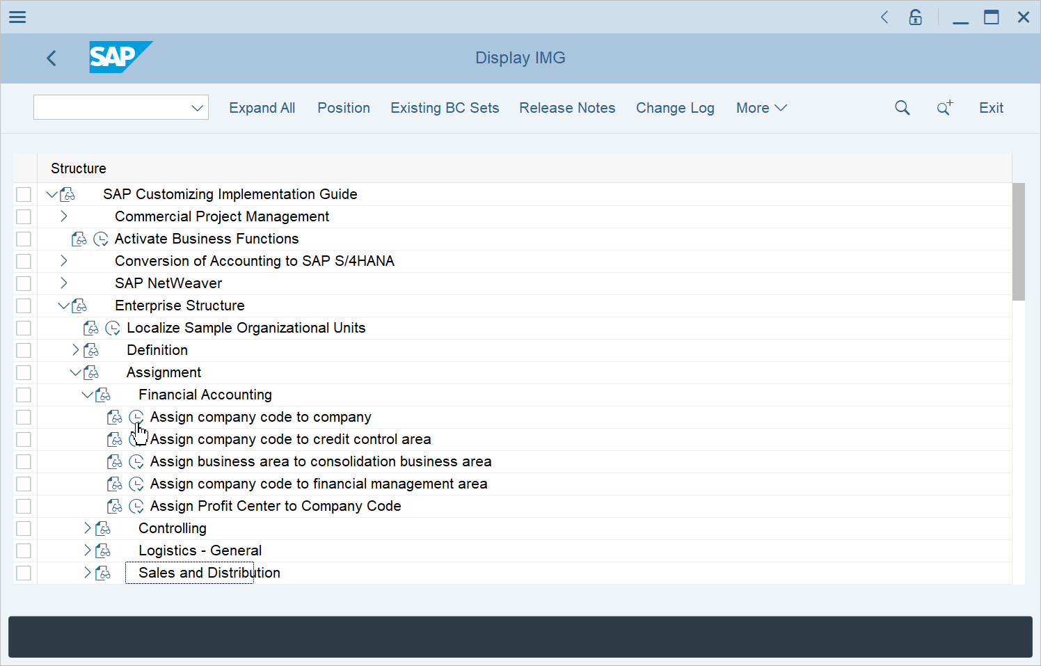 Assign company code to company in SAP FICO