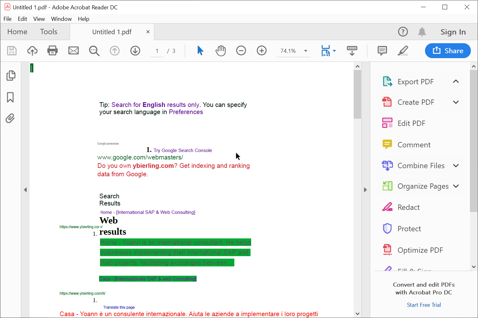 LibreOffice get colors back in PDF exports